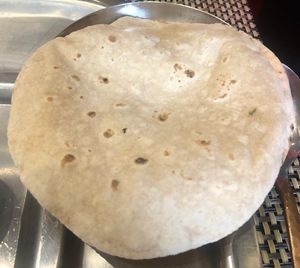 Roti #Veganuary at Rasoi Ghar Restaurant in Abu Dhabi