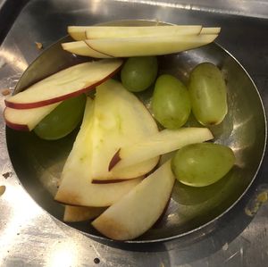 Fruit salad  #Veganuary at Rasoi Ghar Restaurant in Abu Dhabi