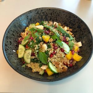 Quinoa and walnut salad  at Leen's - Yas Mall in Abu Dhabi