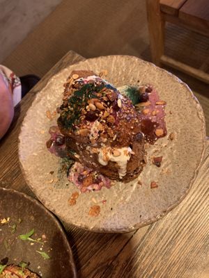 French toast   at Honest Greens - Avenida in Lisbon