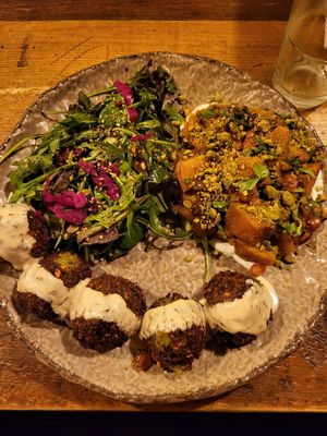 Falafel  at Honest Greens - Avenida in Lisbon