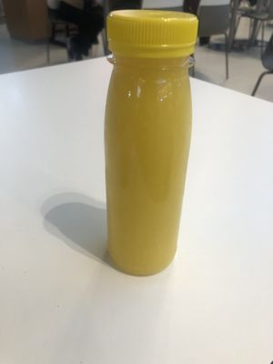 Mango smoothie  #Veganuary at AcaiXpress - Yas Mall in Abu Dhabi