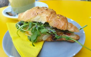 Croissant Sandwich at Nude Zurich in Zurich