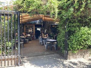 Outside  at Punto País  in Santiago