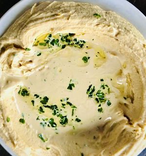 Creamy hummus✨  at Hummus Bar & Grill in Tarzana