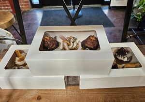 6 cupcake pack. Yum! at Green Flour Bakery in Antioch