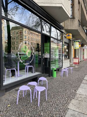 Outside  at Matchasome in Berlin