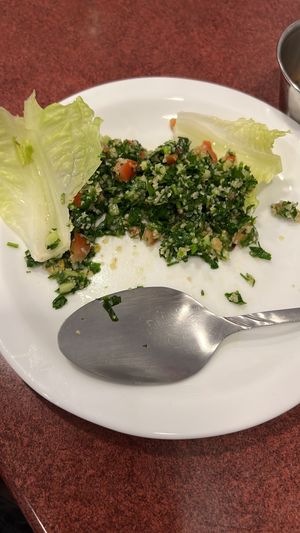 Taboule salad  at Vian Cocina in Gran Canaria