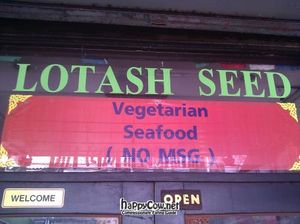 signage at Lotash Seed in Bangkok