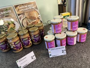 spreads  at Denns BioMarkt in Dresden