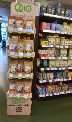 qio food snacks at Denns BioMarkt in Dresden