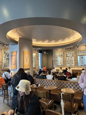 seating   at Starbucks in Osaka