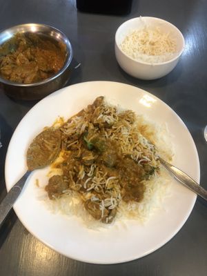 mushroom masala  at Tikka N Talk in Bangkok