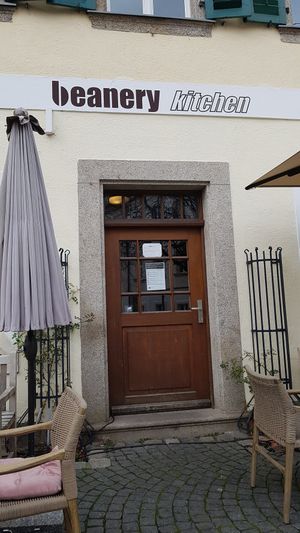 Outside at Beanery Kitchen in Weiden