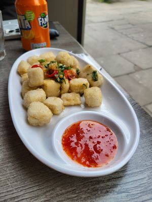 Salt and pepper tofu at Xi'an Biang Biang Noodles in East London