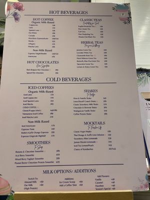 Menu  at Bloom Cafe & Cakery in New Delhi