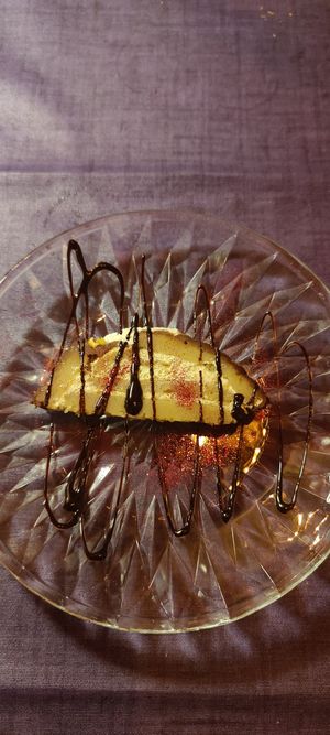 Vegan desert, made by request at  Al Circo Ristorante Italiano in Gran Canaria