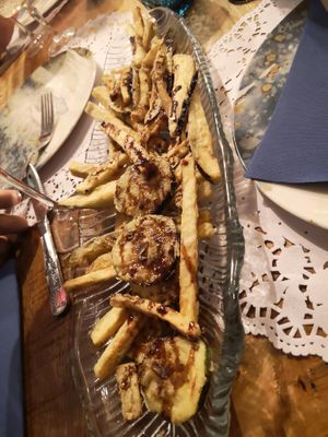 Apetizer vegan at La Paella De Su in Barcelona