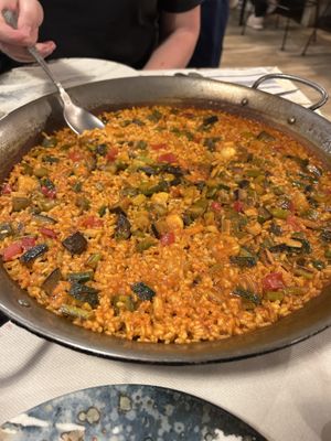   at La Paella De Su in Barcelona