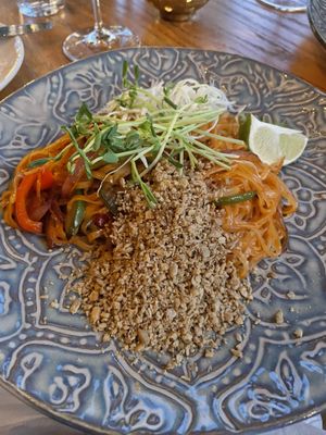 That’s ground sesame seeds in the foreground! Yay.   at Mother Tongue in The Blue Mountains