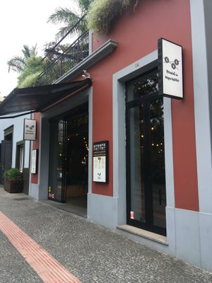 Food hall from outside at O.Mex in Funchal