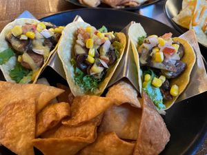 Vegetarian Fajita at O.Mex in Funchal