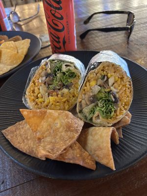 Burrito Vegetarian   at O.Mex in Funchal