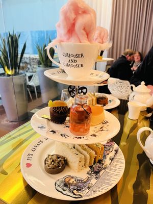 Wonderful presentation!   at Mad Hatters Afternoon Tea in London