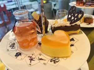 Delicious options!   at Mad Hatters Afternoon Tea in London