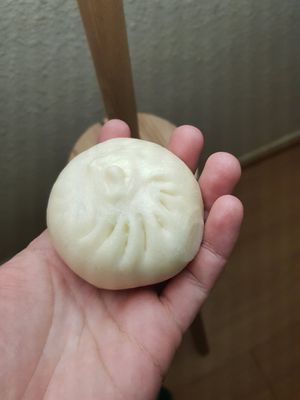 Vegetable bao at CHOP in Barcelona