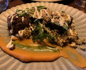 Miso sesame steak  at Monkeys Reykjavík in Reykjavik