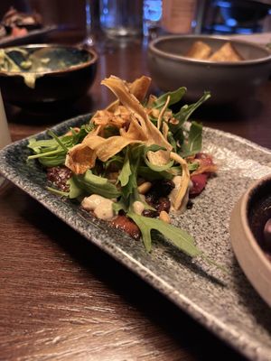 Watermelon carpaccioo  at Monkeys Reykjavík in Reykjavik