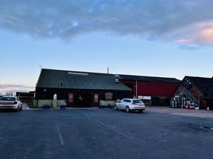 Large free car park  at The Barn Pub & Restaurant in Rugby
