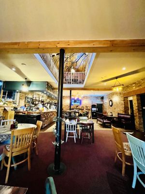 Restaurant and bar area   at The Barn Pub & Restaurant in Rugby