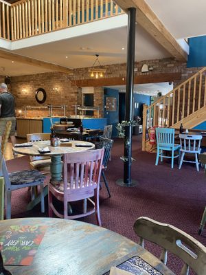 Interior  at The Barn Pub & Restaurant in Rugby