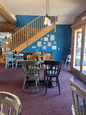 Interior  at The Barn Pub & Restaurant in Rugby