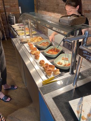 Carvery meats  at The Barn Pub & Restaurant in Rugby