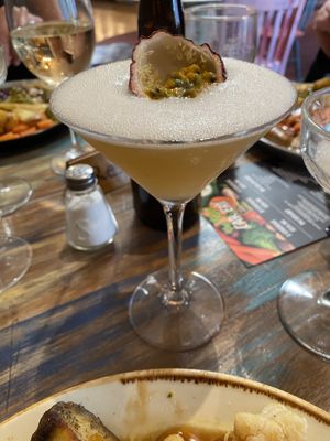 Passionfruit martini  at The Barn Pub & Restaurant in Rugby