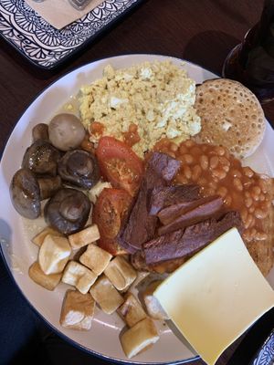 Breakfast buffet  at The Barn Pub & Restaurant in Rugby