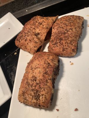 Chocolate breakfast pastries  at The Barn Pub & Restaurant in Rugby