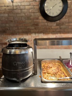 Clearly labelled  at The Barn Pub & Restaurant in Rugby