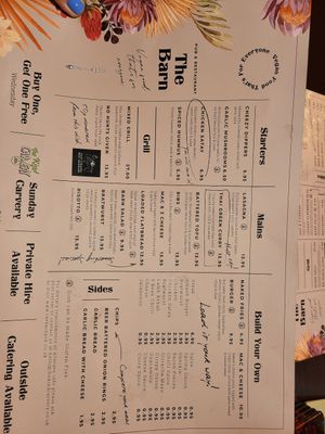  at The Barn Pub & Restaurant in Rugby