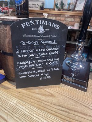 Specials menu  at The Barn Pub & Restaurant in Rugby