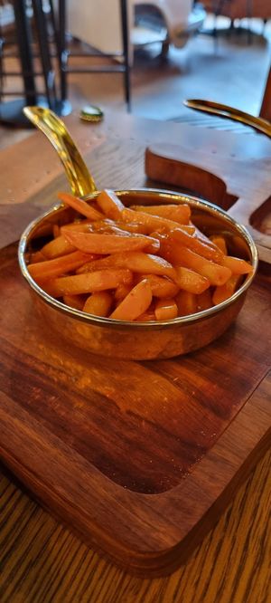 Saucy chips tapas at Donald Watson's Vegan Bar in Leicester