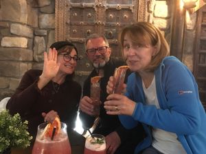   at Donald Watson's Vegan Bar in Leicester