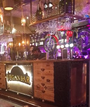  at Donald Watson's Vegan Bar in Leicester