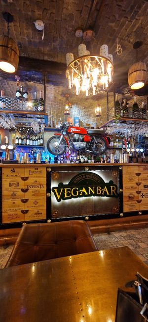  at Donald Watson's Vegan Bar in Leicester