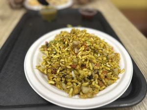 Bhelpudi  at Nina's Indian & British Grocery & Restaurant in Lake Forest