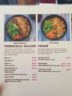 Menu at PORKEEz in Paradise in Surfers Paradise