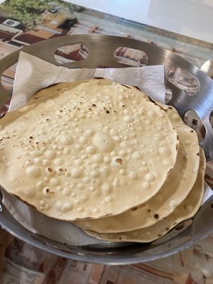 Popadom  at Pinch Of Spice in Picton